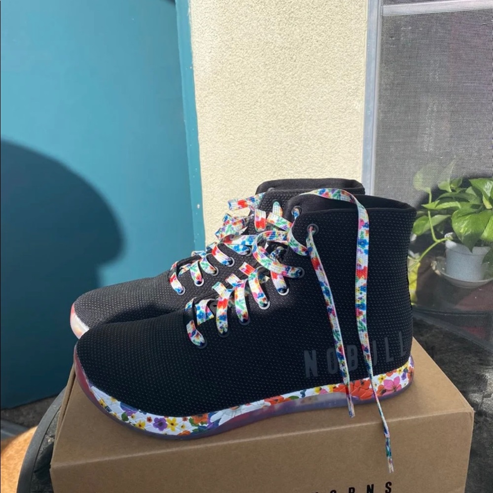 NOBULL Superfabric High-Top Flower Blossom Trainer